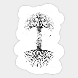 DNA Tree Sticker